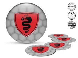 Alfa Romeo Felgenaufkleber Autos Hochwertige Embleme